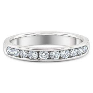 Channel Set Diamond Bands