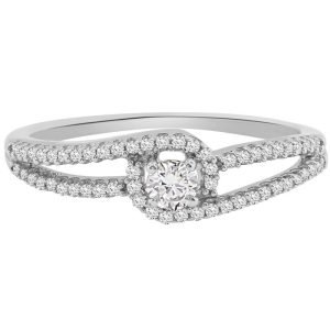 Diamond Ring w .12ct Center