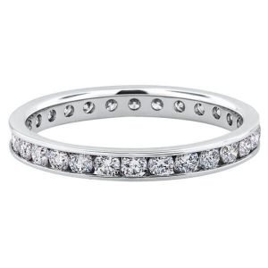 Channel Set Diamond Eternity Ring