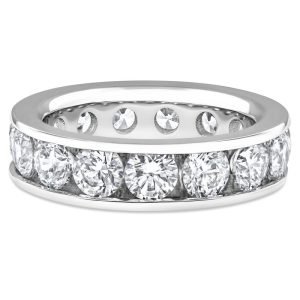 Channel Set Diamond Eternity Ring