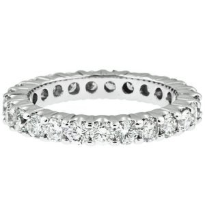 Shared Prong Diamond Eternity Ring